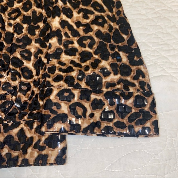 Ruby Rd women’s leopard print glitzy reflective full zip 3/4 sleeve jacket 8 - Picture 4 of 12